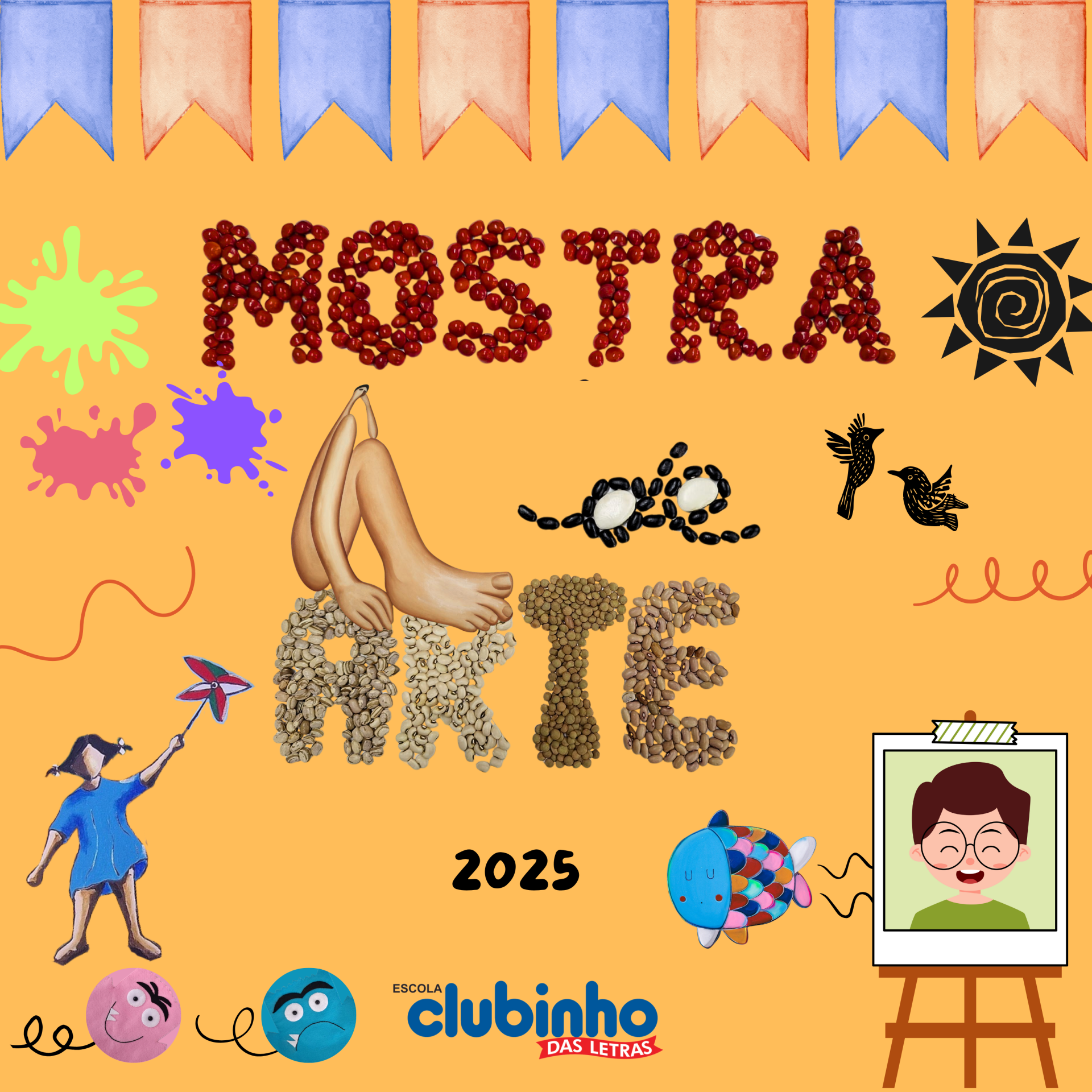 Mostra de Arte do Clubinho!