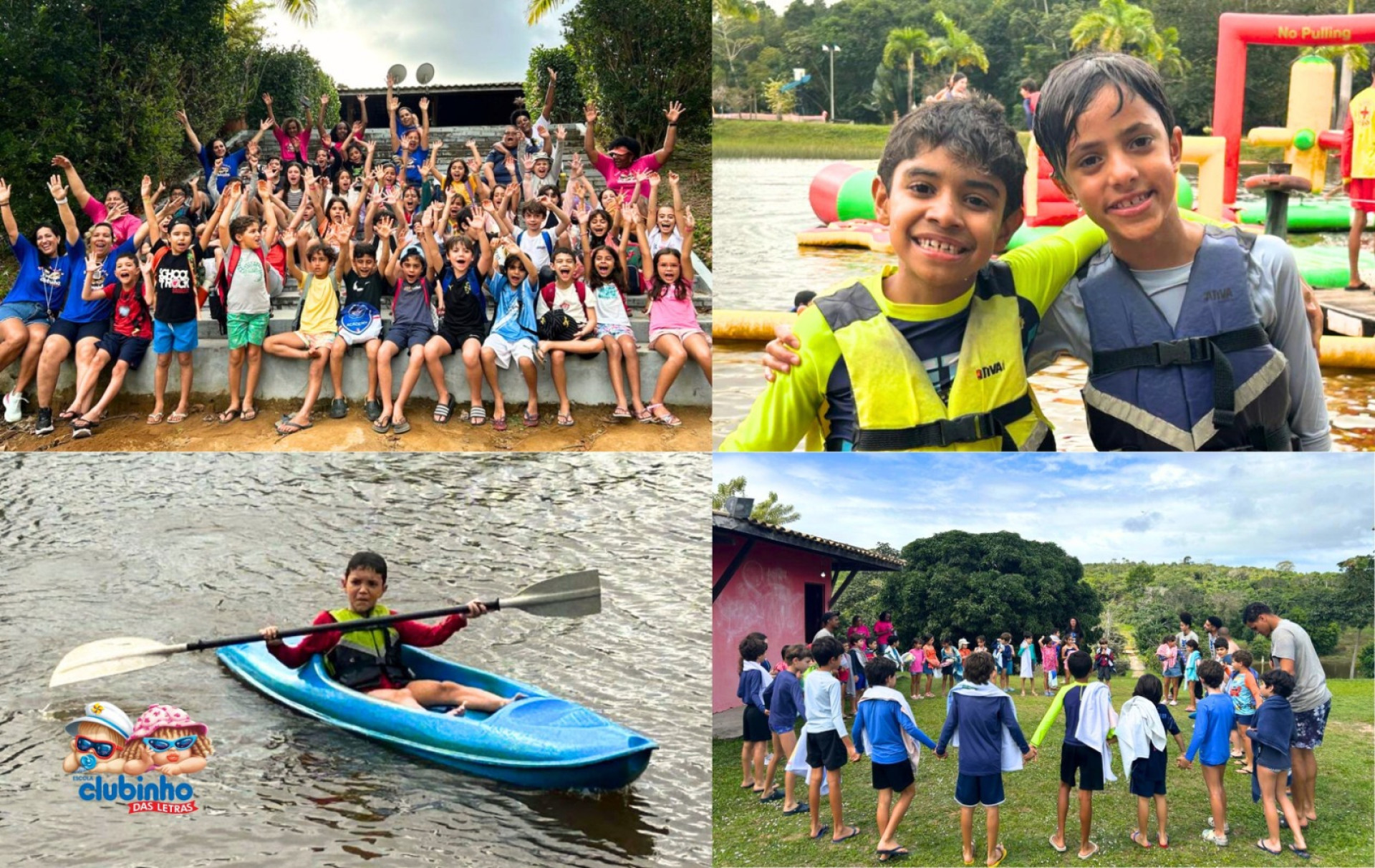 Passeio ao Acampamento Mundo da Lua, em comemoração ao Dia do Estudante.